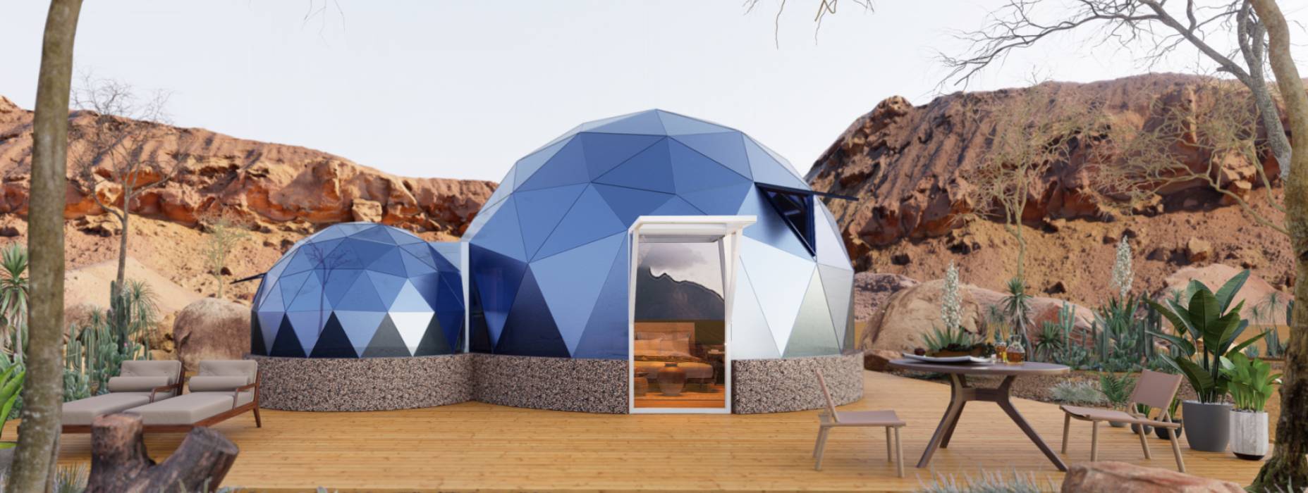 察哈尔右翼后旗球形智能光伏玻璃星空房